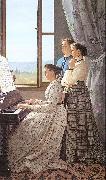 Sylvestro Lega The Folk Song china oil painting reproduction